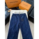 LV 2024FW Embroidered Jeans LV 2024FW Embroidered Jeans