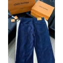 LV 2024FW Embroidered Jeans LV 2024FW Embroidered Jeans