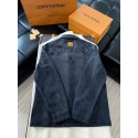 LV 2024FW Gradient Pattern Denim Jacket LV 2024FW Gradient Pattern Denim Jacket