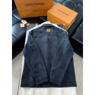 LV 2024FW Gradient Pattern Denim Jacket
