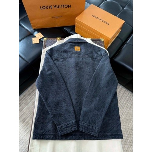 LV 2024FW Gradient Pattern Denim Jacket