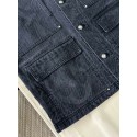 LV 2024FW Gradient Pattern Denim Jacket LV 2024FW Gradient Pattern Denim Jacket