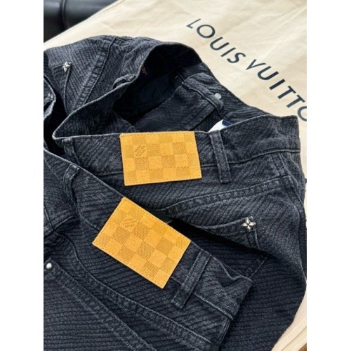 LV 2024FW Gradient Pattern Jeans LV 2024FW Gradient Pattern Jeans