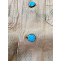 LV 2024FW Khaki Checkerboard Jacket LV 2024FW Khaki Checkerboard Jacket