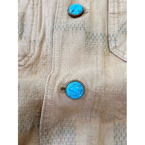 LV 2024FW Khaki Checkerboard Jacket LV 2024FW Khaki Checkerboard Jacket