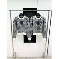 LV 2024FW Logo Knit Cardigan
