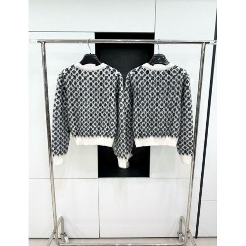 LV 2024FW Logo Knit Cardigan LV 2024FW Logo Knit Cardigan