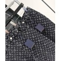 LV 2024FW Monogram Logo Jeans LV 2024FW Monogram Logo Jeans