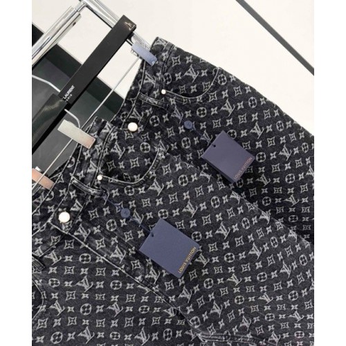 LV 2024FW Monogram Logo Jeans LV 2024FW Monogram Logo Jeans