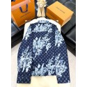 LV 2024FW New Full Print Denim Jacket LV 2024FW New Full Print Denim Jacket
