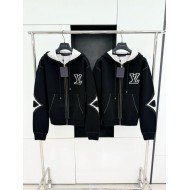 LV 2024FW Sunflower Logo Jacket