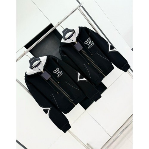 LV 2024FW Sunflower Logo Jacket