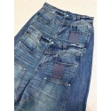 LV 2024FW Turquoise Denim Pants LV 2024FW Turquoise Denim Pants