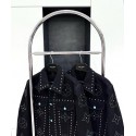 LV 2024FW Turquoise Pharrell Denim Jacket LV 2024FW Turquoise Pharrell Denim Jacket