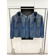 LV 2024FW Western Denim Series Denim Jacket