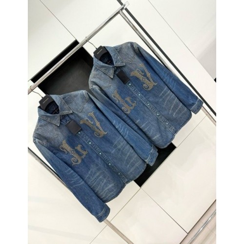 LV 2024FW Western Denim Series Denim Jacket