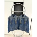 LV 2024FW Western Denim Series Denim Jacket LV 2024FW Western Denim Series Denim Jacket