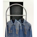 LV 2024FW Western Denim Series Denim Jacket LV 2024FW Western Denim Series Denim Jacket