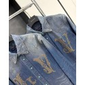 LV 2024FW Western Denim Series Denim Jacket LV 2024FW Western Denim Series Denim Jacket