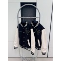 LV 2024SS Early Spring New Baseball Jacket - Black LV 2024SS Early Spring New Baseball Jacket - Black