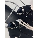 LV 2024SS Early Spring New Baseball Jacket - Black LV 2024SS Early Spring New Baseball Jacket - Black