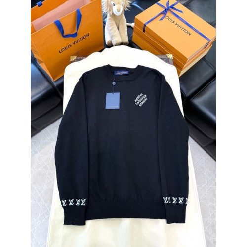 LV 2024SS Lettering Long Sleeve Thin Sweater LV 2024SS Lettering Long Sleeve Thin Sweater