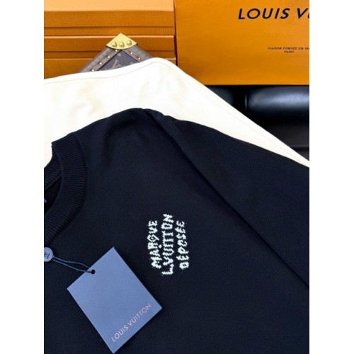 LV 2024SS Lettering Long Sleeve Thin Sweater LV 2024SS Lettering Long Sleeve Thin Sweater