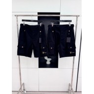 LV 2024SS Small Letter Multi-Pocket Shorts