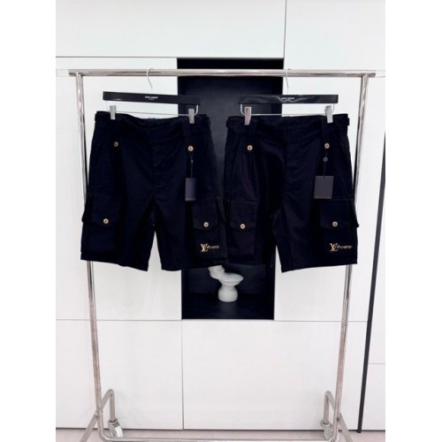 LV 2024SS Small Letter Multi-Pocket Shorts