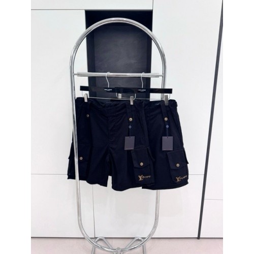 LV 2024SS Small Letter Multi-Pocket Shorts LV 2024SS Small Letter Multi-Pocket Shorts