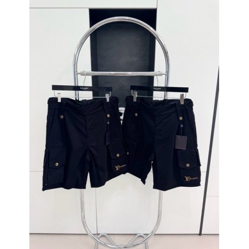 LV 2024SS Small Letter Multi-Pocket Shorts LV 2024SS Small Letter Multi-Pocket Shorts