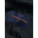 LV 2025SS All Over Printed Jacket - Black LV 2025SS All Over Printed Jacket - Black