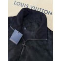 LV 2025SS All Over Printed Jacket - Black LV 2025SS All Over Printed Jacket - Black