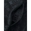 LV 2025SS All Over Printed Jacket - Black LV 2025SS All Over Printed Jacket - Black