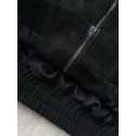 LV 2025SS All Over Printed Jacket - Black LV 2025SS All Over Printed Jacket - Black
