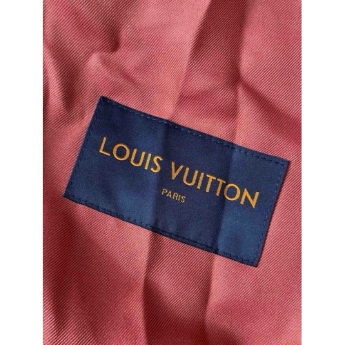 LV 2025SS All Over Printed Jacket - Pink LV 2025SS All Over Printed Jacket - Pink