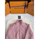 LV 2025SS All Over Printed Jacket - Pink LV 2025SS All Over Printed Jacket - Pink