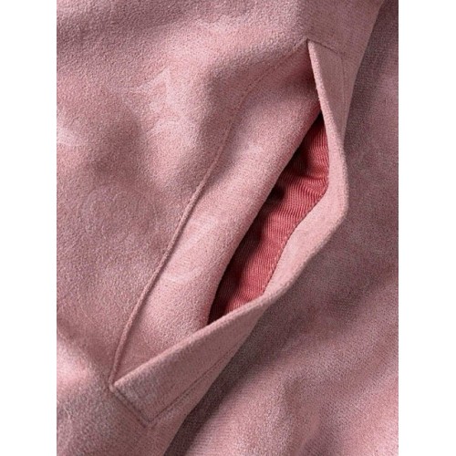 LV 2025SS All Over Printed Jacket - Pink LV 2025SS All Over Printed Jacket - Pink