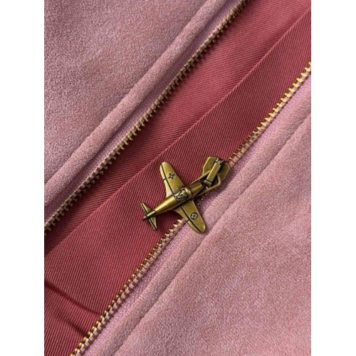 LV 2025SS All Over Printed Jacket - Pink LV 2025SS All Over Printed Jacket - Pink