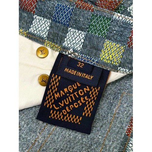 LV 2025SS Colorful Checkerboard Shorts Pants LV 2025SS Colorful Checkerboard Shorts Pants