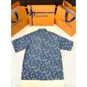 LV 2025SS Colorful Checkerboard Suit Shirt Short Sleeve LV 2025SS Colorful Checkerboard Suit Shirt Short Sleeve