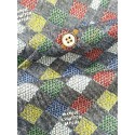 LV 2025SS Colorful Checkerboard Suit Shirt Short Sleeve LV 2025SS Colorful Checkerboard Suit Shirt Short Sleeve