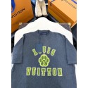LV 2025SS Cute Dog Paw Print Wool Short Sleeves LV 2025SS Cute Dog Paw Print Wool Short Sleeves