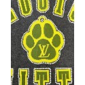 LV 2025SS Cute Dog Paw Print Wool Short Sleeves LV 2025SS Cute Dog Paw Print Wool Short Sleeves