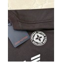 LV 2025SS Early Spring Globe Series Printed Short Sleeves - Black