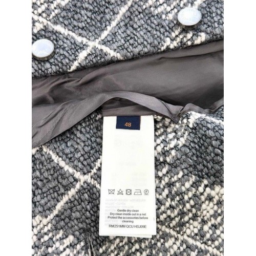 LV 2025SS Early Spring New Coarse Flower Woven Plaid Jacket LV 2025SS Early Spring New Coarse Flower Woven Plaid Jacket