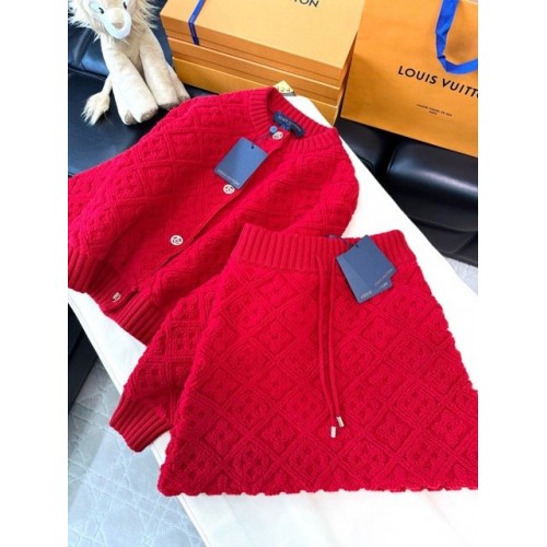 LV 2025SS Early Spring Snake Year Limited Edition Red Suit LV 2025SS Early Spring Snake Year Limited Edition Red Suit