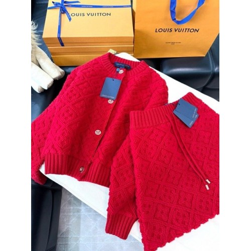 LV 2025SS Early Spring Snake Year Limited Edition Red Suit LV 2025SS Early Spring Snake Year Limited Edition Red Suit