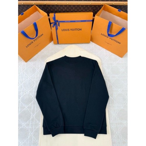 LV 2025SS Embroidered Beads and Diamond Sweatshirt