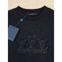 LV 2025SS Embroidered Beads and Diamond Sweatshirt LV 2025SS Embroidered Beads and Diamond Sweatshirt